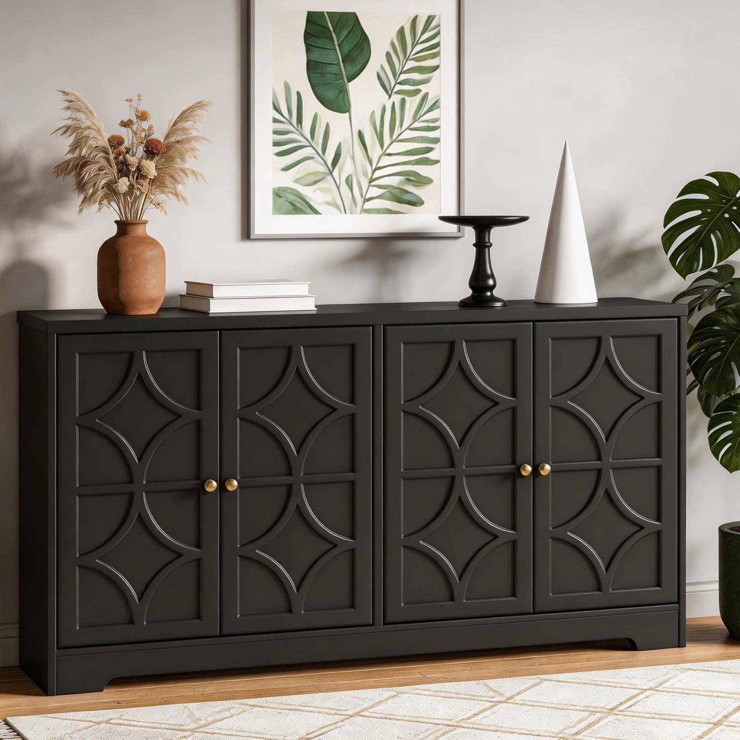 Tables - 수납 공간이 있는 사이드보드 뷔페장, 4개의