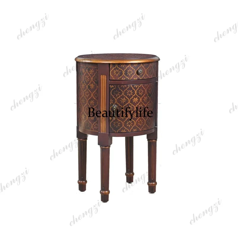 9344 아메리칸 레트로 클래식 핸드 페인팅 패턴 외국 - Tables 리뷰 및 가격