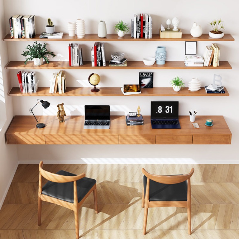북유럽풍 원목 컴퓨터 책상 모던 침실 벽걸이형 책상 침 - Bedroom Furniture 리뷰 및 가격