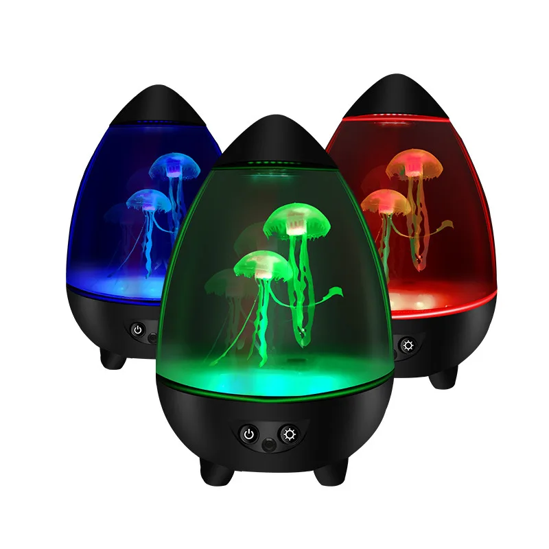 LED 물고기 램프 주변 야간 조명 원격 제어 색상 변 - Floating Nightstand With Led Light 리뷰 및 가격