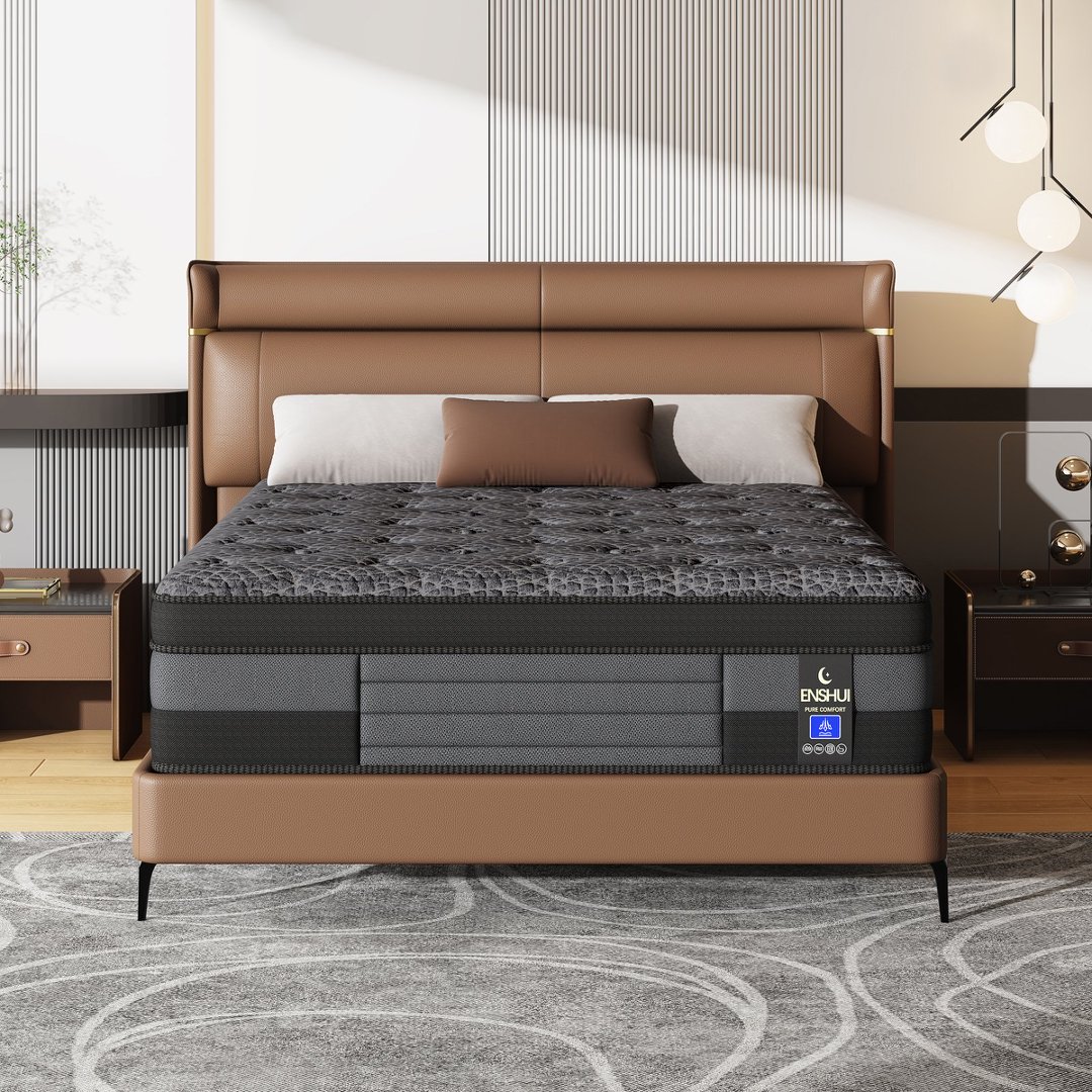 12/14인치 메모리폼 매트리스 트윈 풀 퀸 킹 포켓  - Memory Foam Mattress In A Box Queen 리뷰 및 가격
