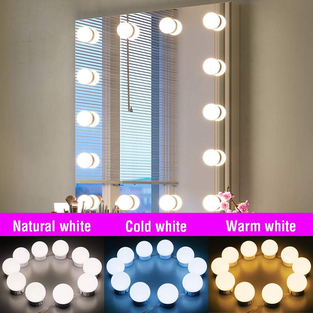USB LED 화장대 거울 조명, 화장대용 메이크업 거 - Dressing Table Vanity With Lighted Mirror 리뷰 및 가격
